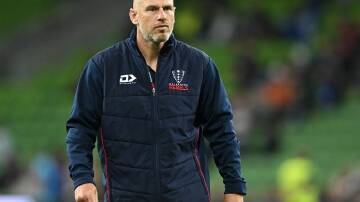 Rebels coach Kevin Foote says his side will be focusing on the Blues, not off-field dramas. (James Ross/AAP PHOTOS)