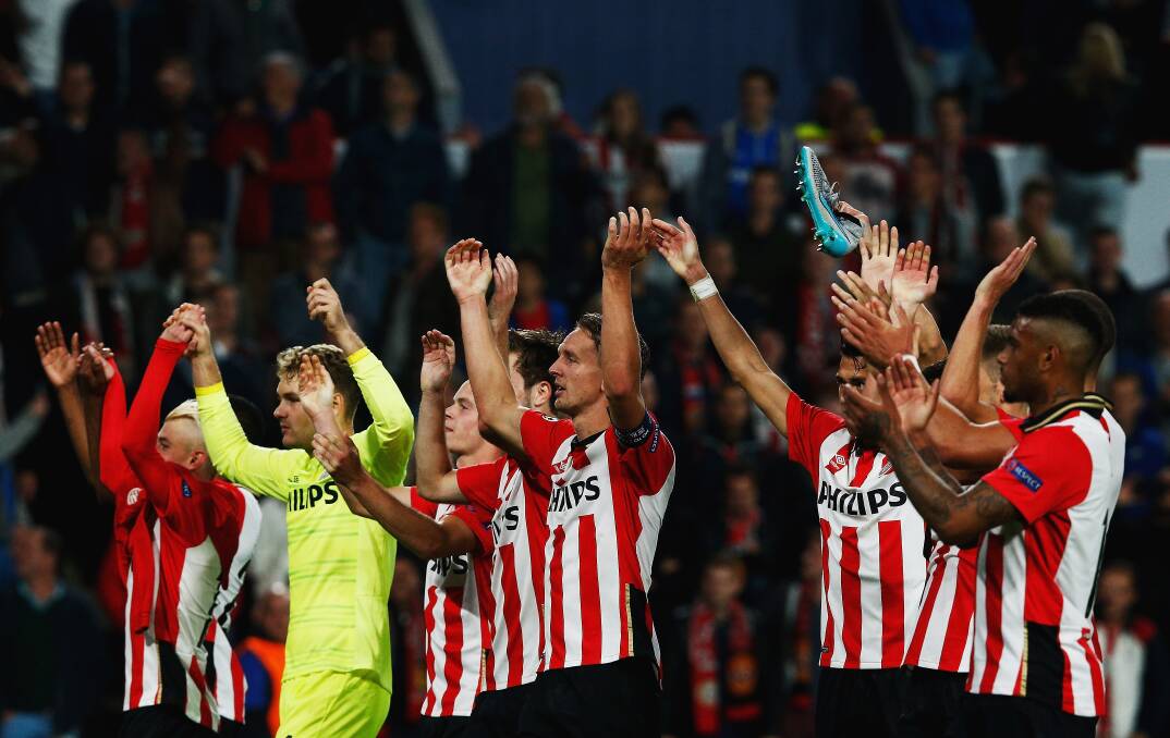 PSV Eindhoven vs Manchester United FC - UEFA Champions League | Photos ...