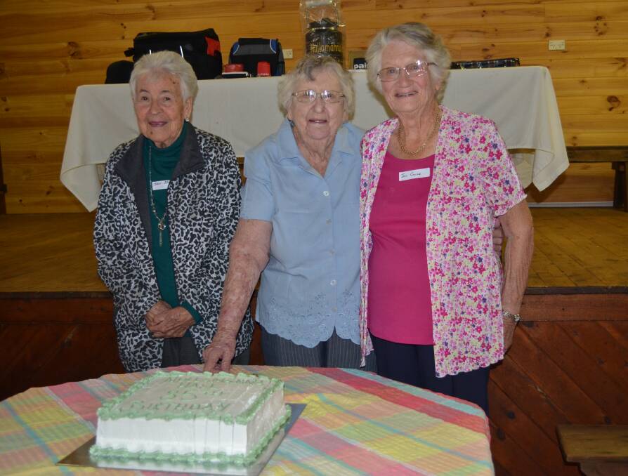 People gathered at the Nullamanna Hall for its 85th anniversary.