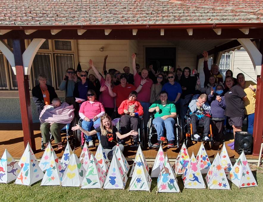 A group of 20 from the Inverell Dramamatics group are heading the Lismore Lantern parade where they will perform and be part of the march. Pictures by Michele Jedlicka.