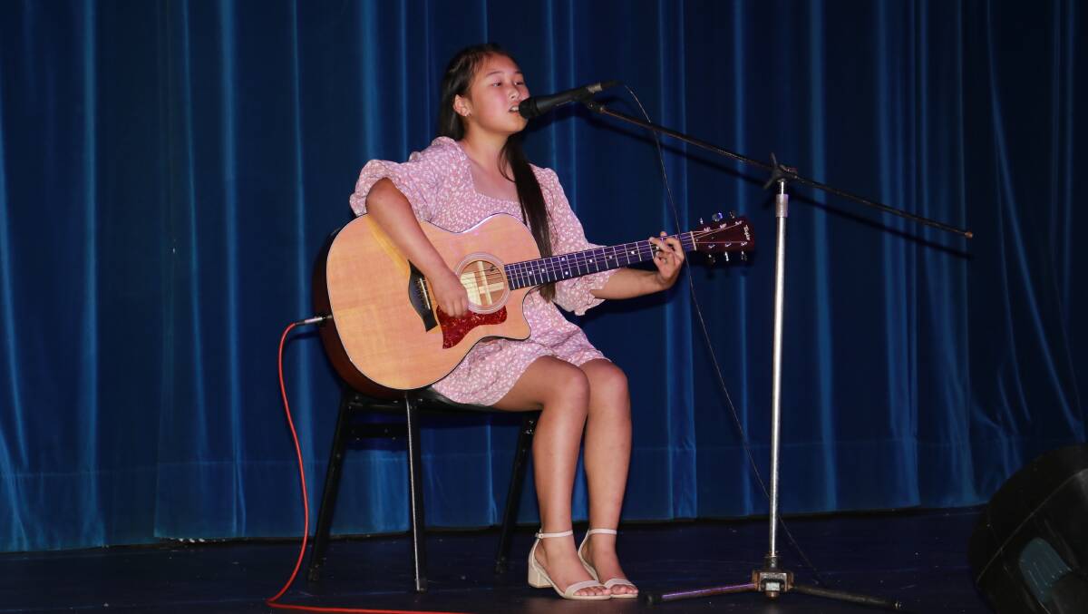 Vanessa Wills won the junior section at the Inverell Talent Show last year. Picture supplied.