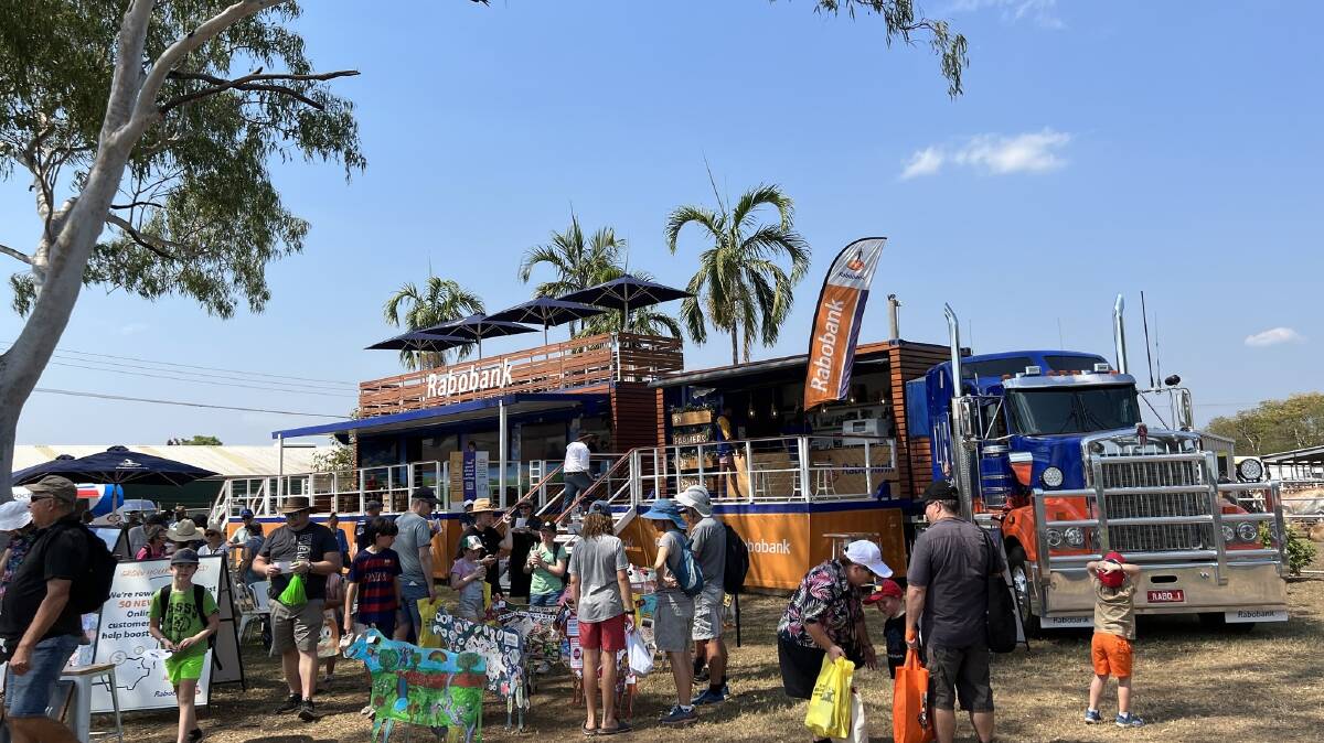 The Rabobank truck has been travelling around Australia. A free workshop for farmers will be held at Inverell.
